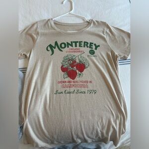 J Crew Strawberry Tee